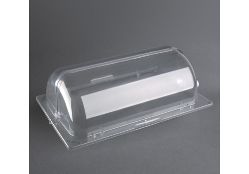  HorecaTraders Olympia polycarbonate rolltop lid GN 1/1 