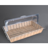 Olympia polycarbonate rolltop lid GN 1/1