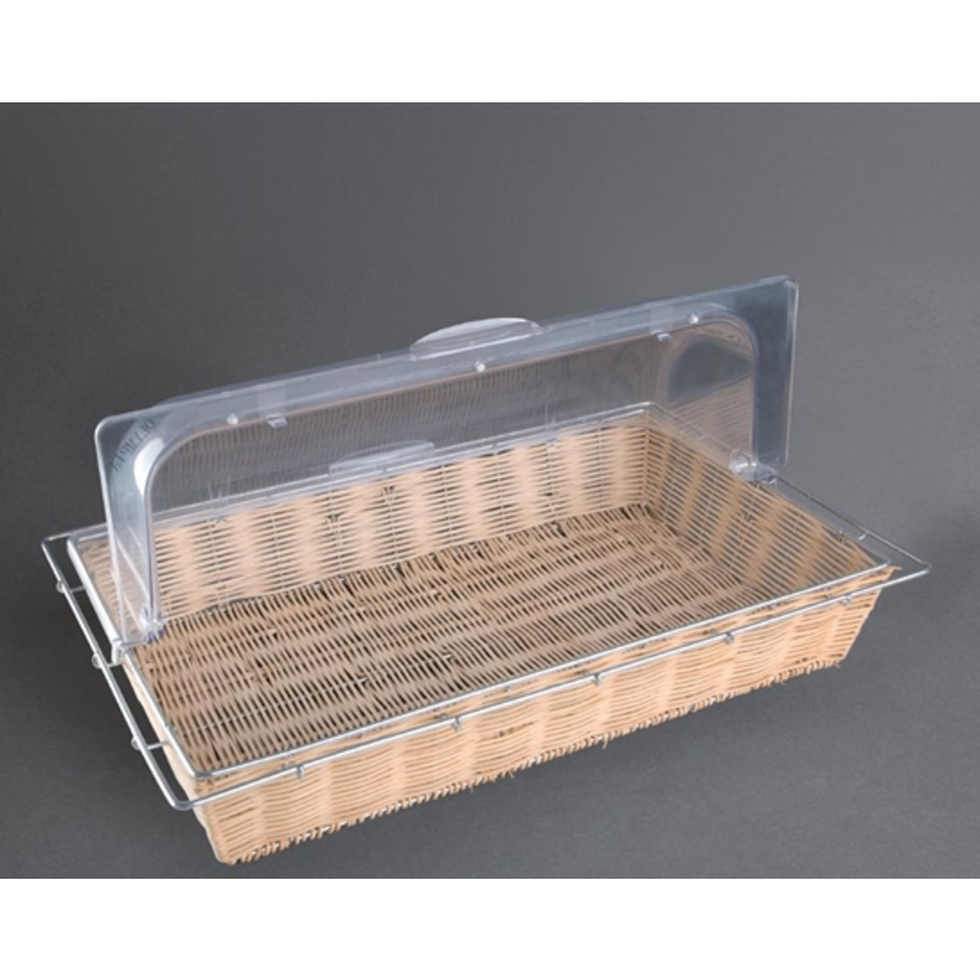 Couvercle roulant Olympia en polycarbonate GN 1/1