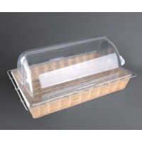 Olympia polycarbonate rolltop lid GN 1/1