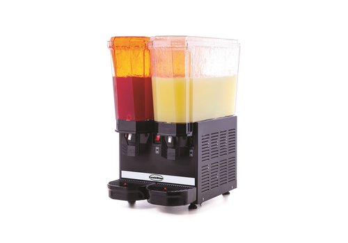  Combisteel Distributeur de boissons | 2x20L | Noir 