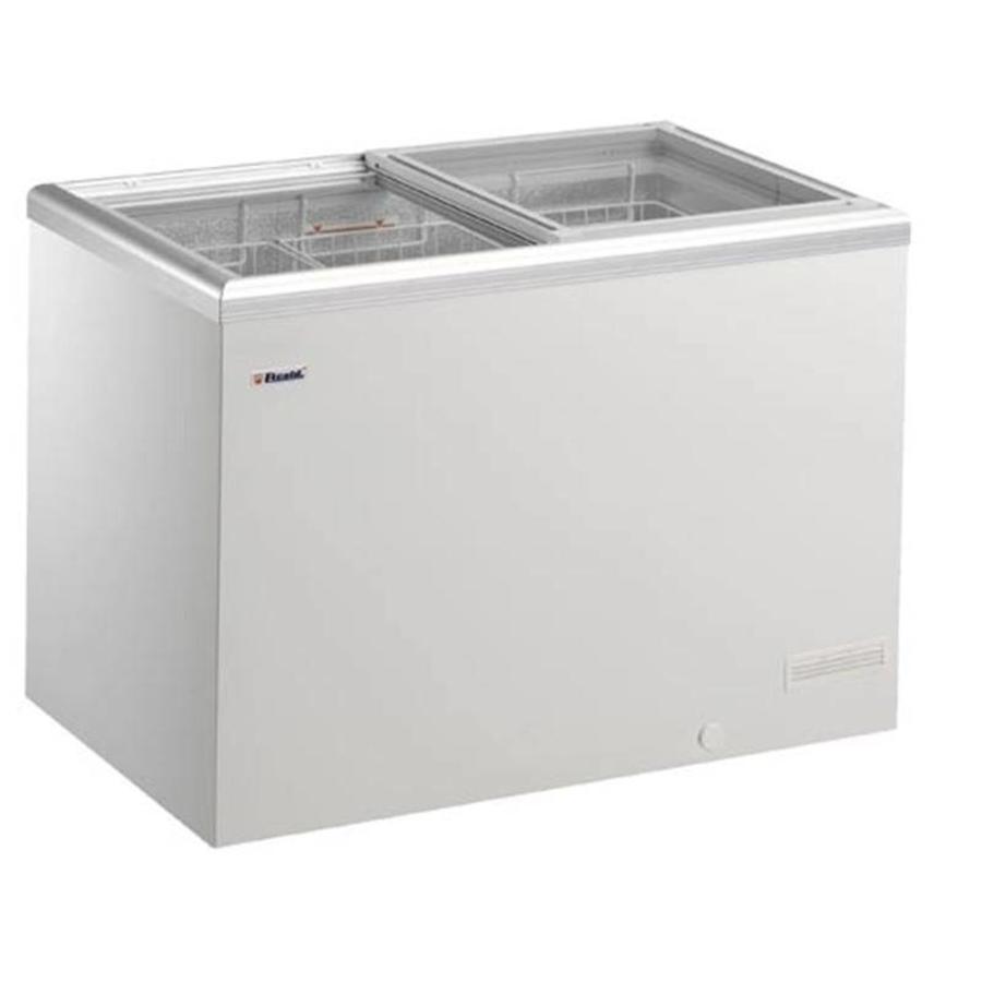 Chest freezer with sliding glass lid - LUXURY SERIES