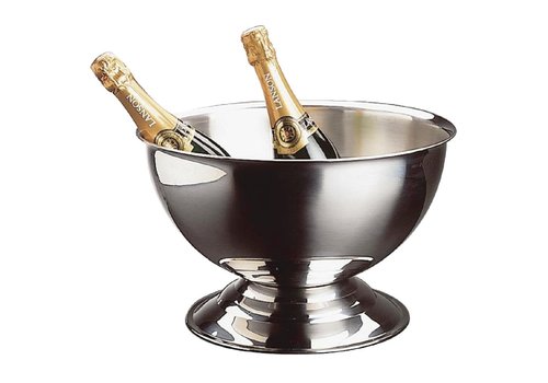  HorecaTraders Coupe à champagne en acier inoxydable 