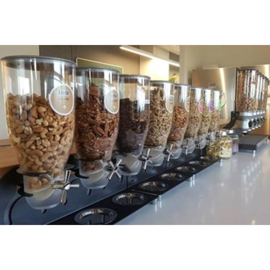 Distributeur de céréales pour petit-déjeuner | 3 x 3,5 litres | Détaché