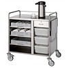 Bravilor Bonamat Chariot de service - QUALITÉ SUPÉRIEURE - 1 mètre de long
