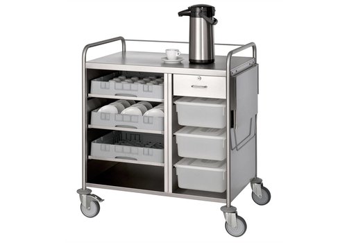  Bravilor Bonamat Serving trolley - PREMIUM QUALITY - 98(h)x100x70cm 