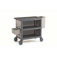Abräumwagen | 140 (B) x 53 (T) x 99 (H) cm | Tragfähigkeit: 200 kg