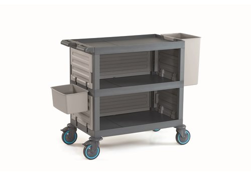  Combisteel Afruimwagen | 140(b)x53(d)x99(h) cm | Draagkracht: 200 KG 