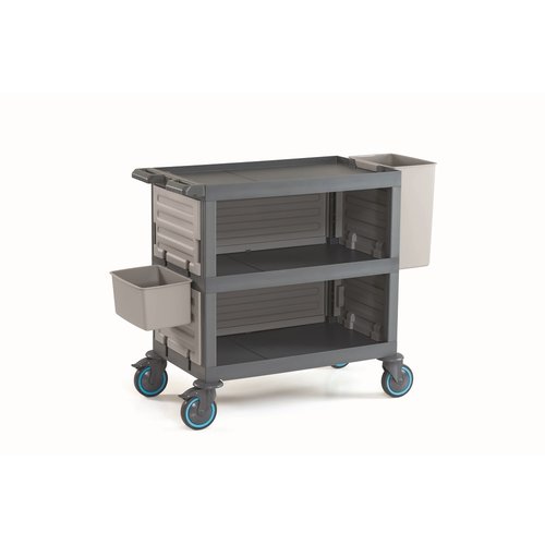 Combisteel Abräumwagen | 140 (B) x 53 (T) x 99 (H) cm | Tragfähigkeit: 200 kg 