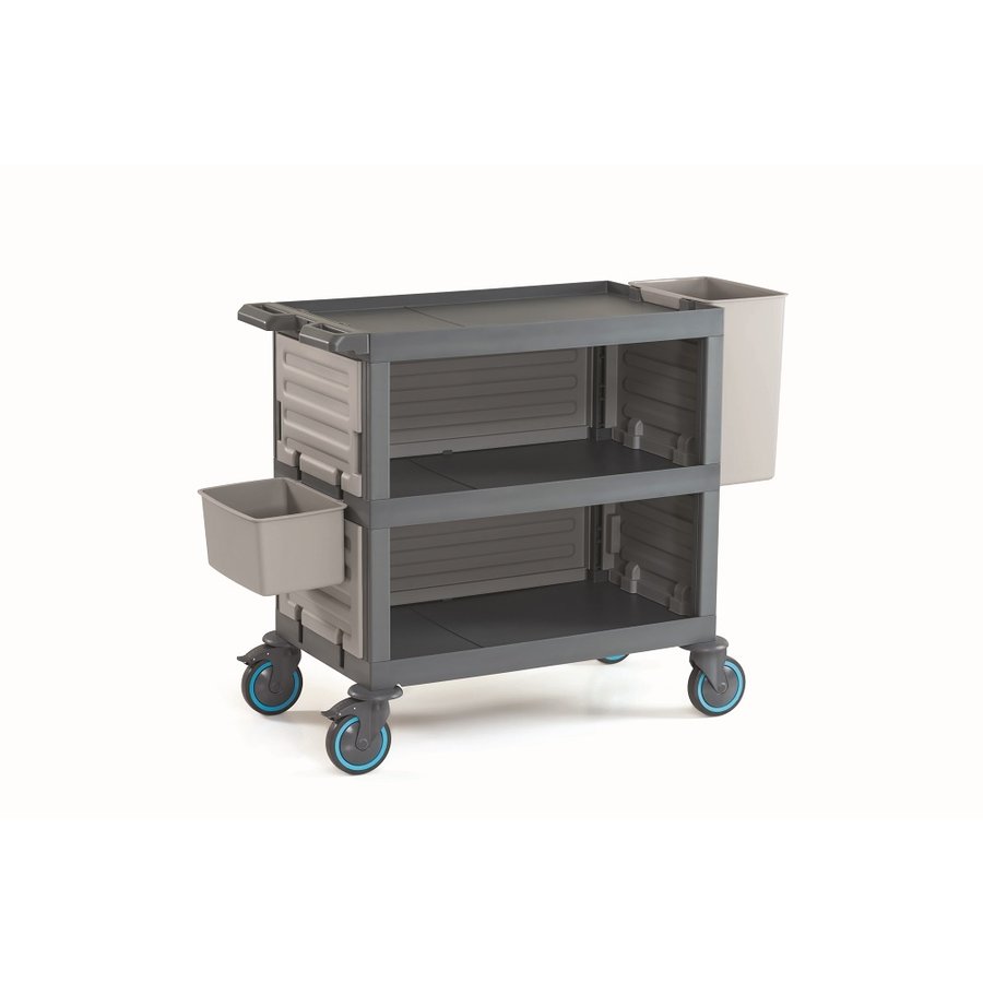 Abräumwagen | 140 (B) x 53 (T) x 99 (H) cm | Tragfähigkeit: 200 kg