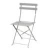 Bolero Steel Chairs Gray | 2 pieces