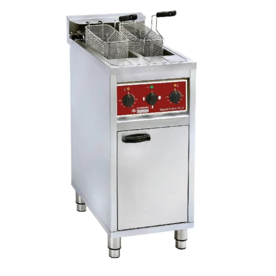 Electric fryer 2x 10 liters | On cupboard