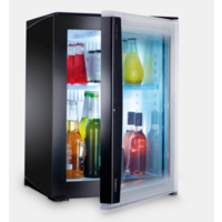 Minibar Dometic avec porte en verre HiPro Vision noire | 37 L