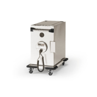 Thermoport 1400 U warming trolley | Suitable for GN 1/1 20 cm 49.2x76.9x79.3 cm | Available with CHECK