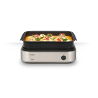 Plat à réchaud K|POT 2/3 GN 1600 W | Commandes électroniques | 35,3x38x8,8cm | Disponible en 2 couleurs