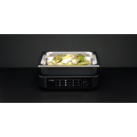 K | POT 2/3 GN Chafing Dish 1600W | Electronic Operation 35.3x38x8.8 cm | Available in 2 colors