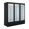 Saro Bottle Cool Display Case | Wheels | Black | 188x71x(h)199.7 cm