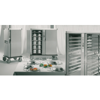 Chariot de banquet chauffant | 2250W | 777x837x(H)1712mm