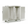 Double Banquet trolley 2 x 2/1 GN heated | 2900W | 149x84x (H) 171 cm | 2 Formats