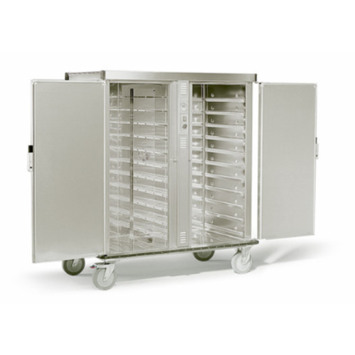  Rieber Double Banquet trolley 2 x 2/1 GN heated | 2900W | 149x84x (H) 171 cm | 2 Formats 