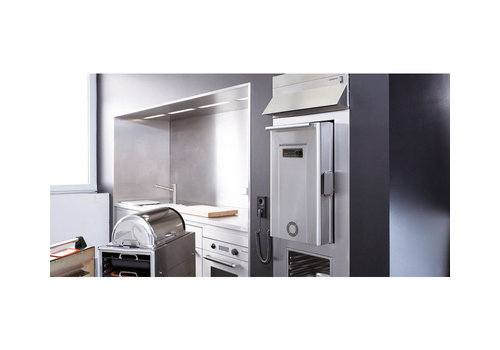  Rieber Hybrid kitchen 140 Regenereerkast | Inbouw Model | 3,5kW | tot +140°C| 78 Liter 