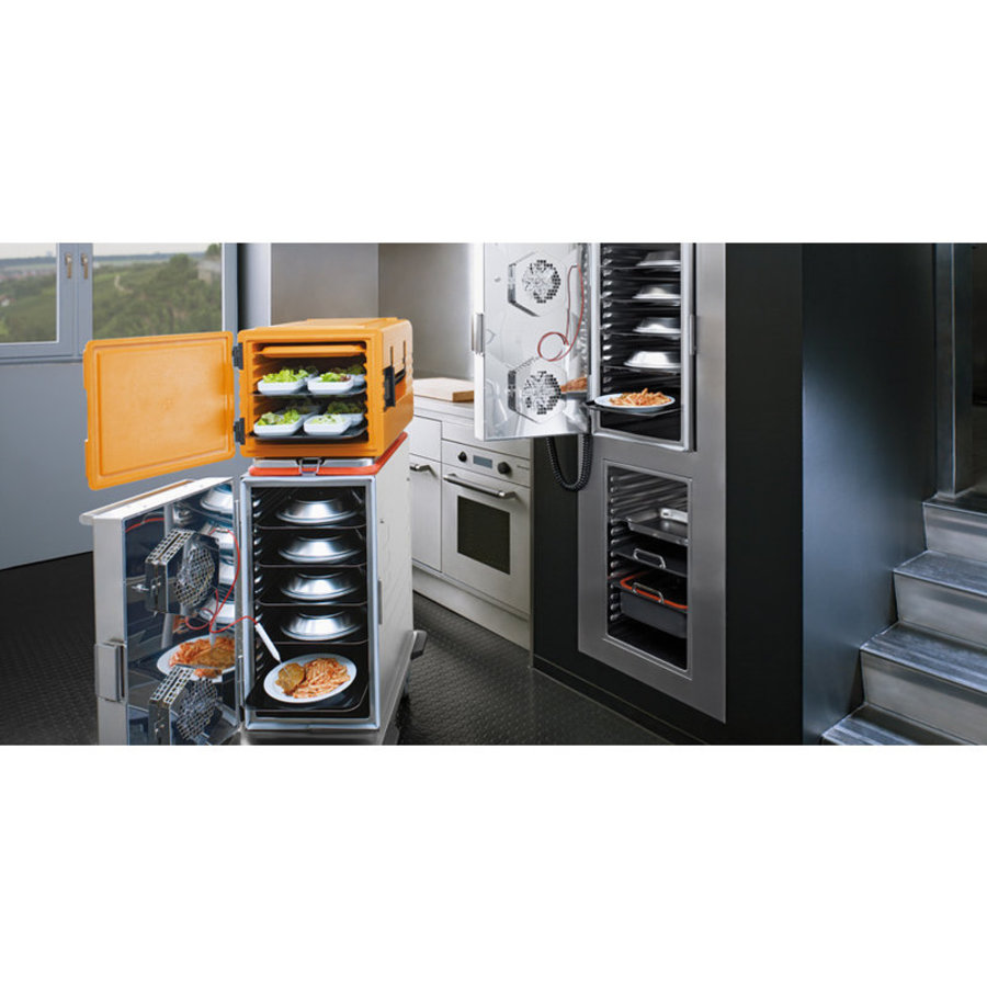 Cuisine hybride 200 Chariot de régénération | 3,5 kW | jusqu'à +200°C