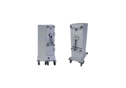  Rieber 3000 Hybride | chariot de refroidissement/réchauffement | Convient pour GN 1/1 20 cm | 70 litres chaud / 44 litres froid 