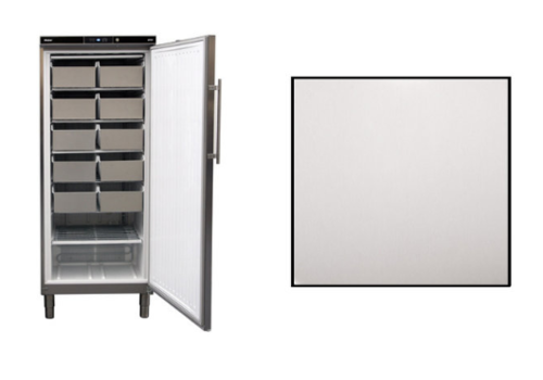  Rieber Statischer Gefrierschrank | Edelstahl | 513 Liter | 75x76x(H)186,4-192,5cm 