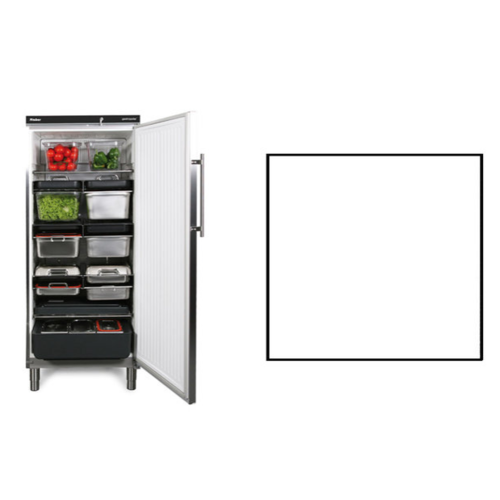  Rieber Storage fridge | White | 583 liters | Suitable for 1 / 1GN | 750x750x (H) 1864/1925 mm 