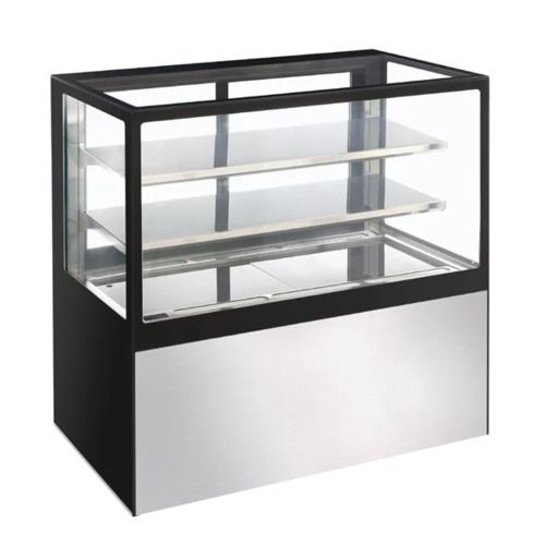  Polar Refrigerated Glass Showcase | 385Ltr | 120(h) x 120(w) x 68(d)cm 