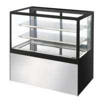 Refrigerated Glass Showcase | 385Ltr | 120(h) x 120(w) x 68(d)cm