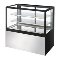 Vitrine réfrigérée en verre | 385 litres | 120(h) x 120(l) x 68(p)cm
