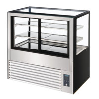 Vitrine réfrigérée en verre | 385 litres | 120(h) x 120(l) x 68(p)cm