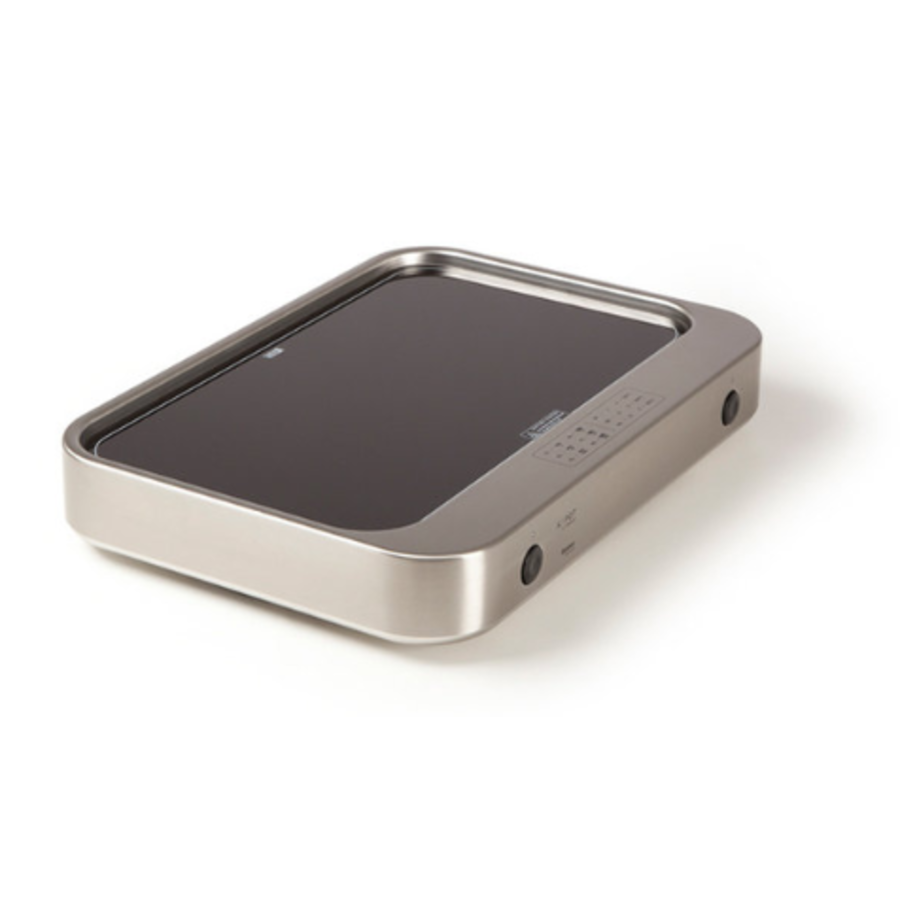 K|POT | Plat à réchaud 1/1GN 2200W | 2 zones de cuisson réglables | 53,3x38x8,8cm | 2 couleurs