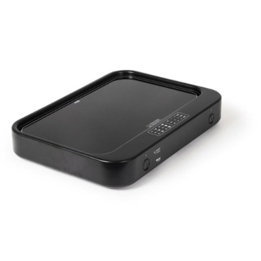 K|POT | Plat à réchaud 1/1GN 2200W | 2 zones de cuisson réglables | 53,3x38x8,8cm | 2 couleurs