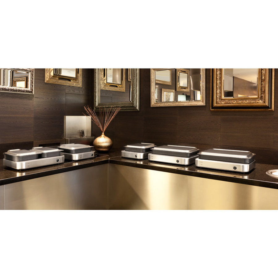 K|POT | Plat à réchaud 1/1 GN | 3600W | 533x380x(h)88mm