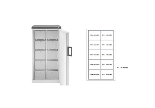  Rieber Communal fridge | Multiple drawers | 2 Versions 