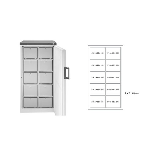  Rieber Shared Refrigerator | Multiple Drawers | 2 Versions 