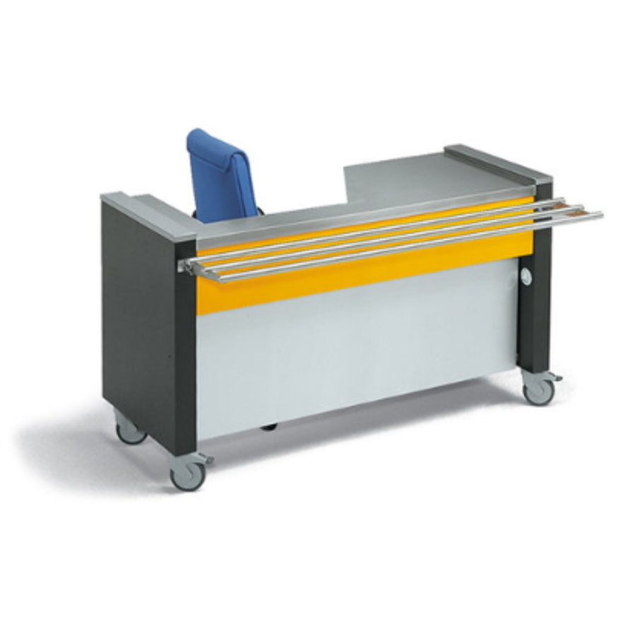 Rollito-Kasse | Mit Tablettschienen | Kasse links oder rechts