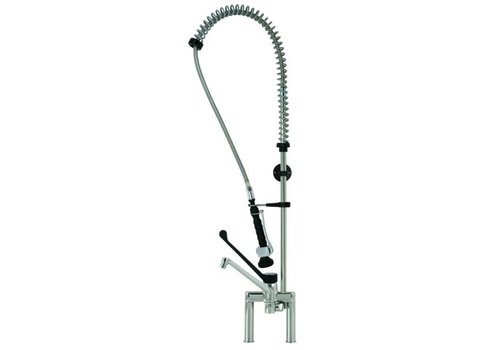  Combisteel Pre-rinse shower with mixer tap | Elbow operation 