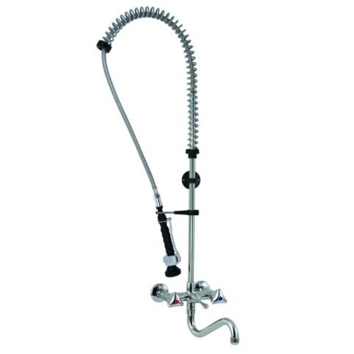  Combisteel Robinet de chasse d'eau mural avec mitigeur 