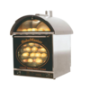 HorecaTraders ardappel oven | (B) 660 x (D) 600 x (H) 880mm | 60 Warmhouden + 60 Bakken