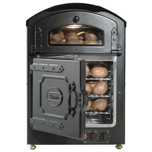  HorecaTraders Aardappel oven | (B) 510 x (D) 540x (H) 750mm | 50 Bakken + 50 Warmhouden 