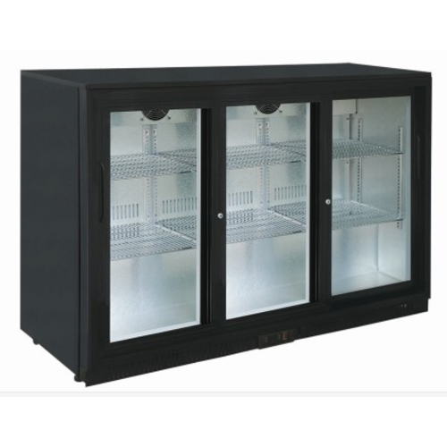  Saro Bar fridge | 3 Doors | Black |135x52 x85 (h) cm 