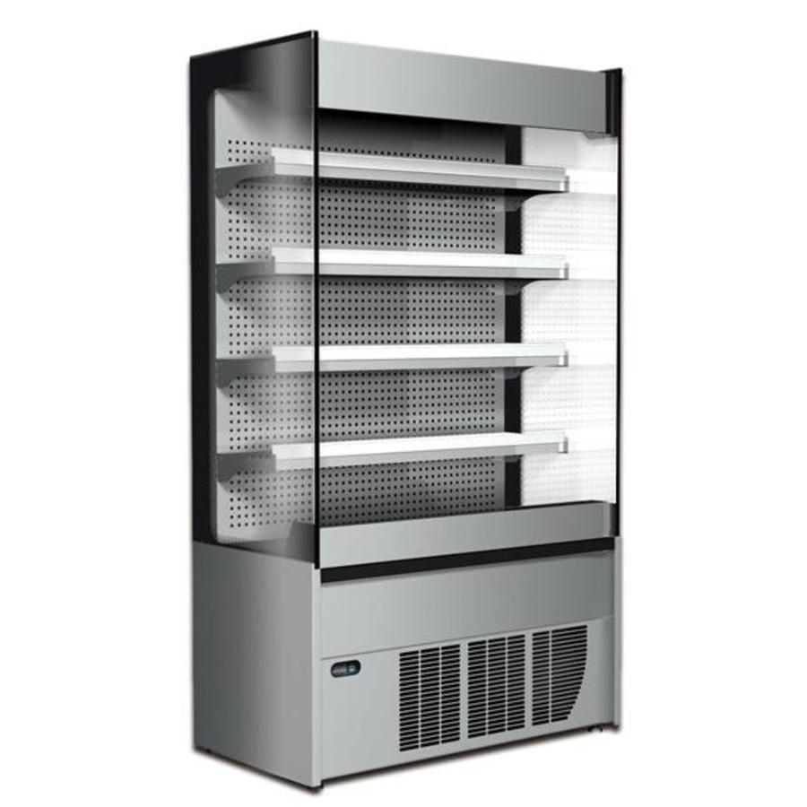 Wall refrigerated cabinet stainless steel version - Automatic defrost - 1170 x 580 x h2005 mm
