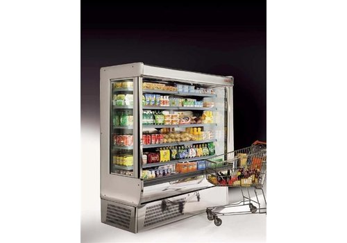  HorecaTraders Wall refrigerated unit - 3 floors - Defrost water evaporation - PRO SERIES 