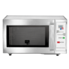 Saro Mikrowelle aus Edelstahl | Modell MW025SELF | 230 V | 25 Liter