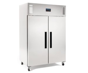 Congélateur 2 portes Polar en acier inoxydable 1200 litres