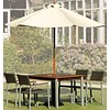 HorecaTraders Parasol Crème Rond 3 mètres Ø