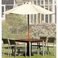 Parasol Crème Rond 3 mètres Ø